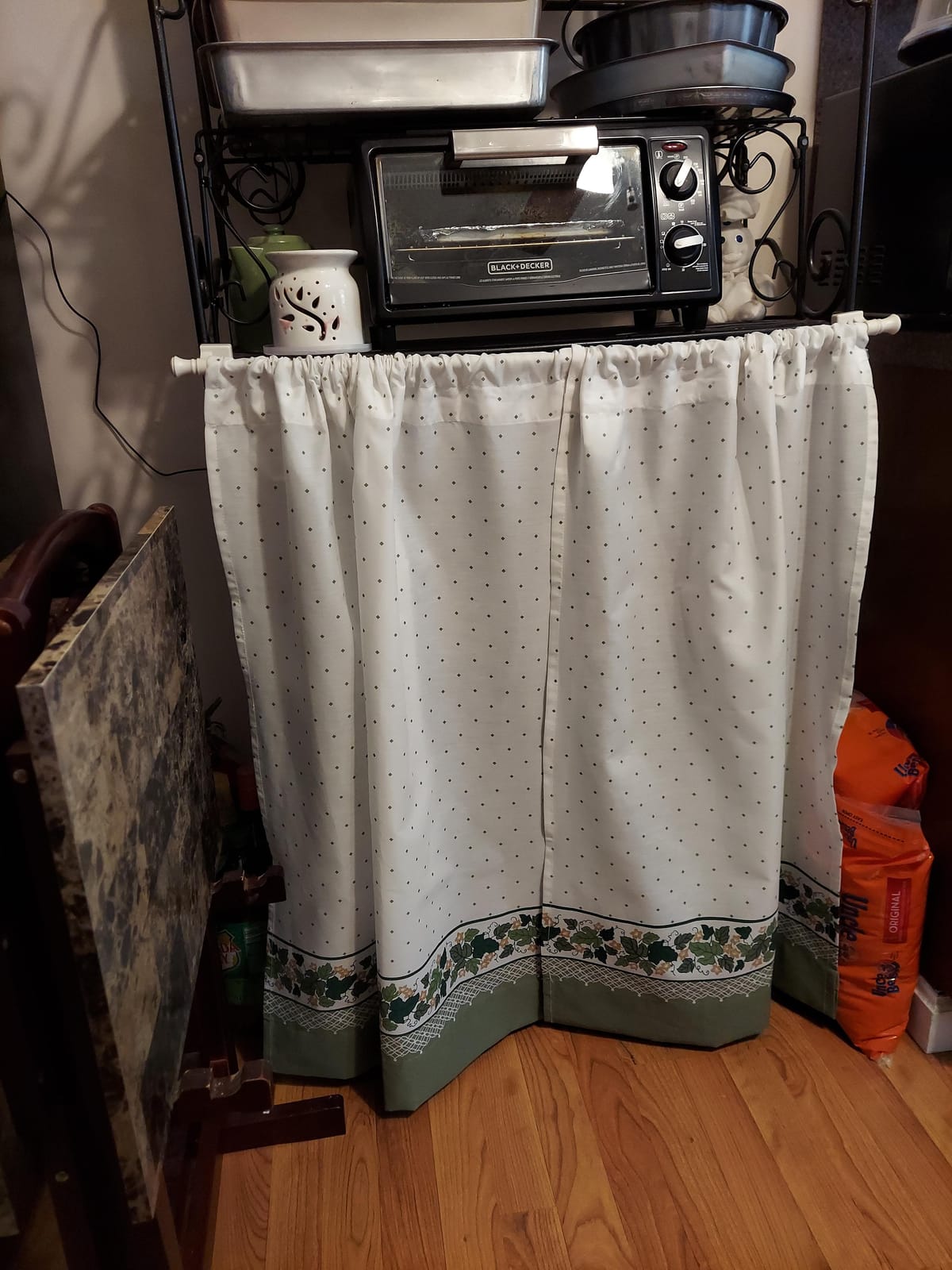CHF & You Cottage Ivy Country Curtain Tier And Swag Set, Multi, 56-Inch X 36-Inch customer photo 2