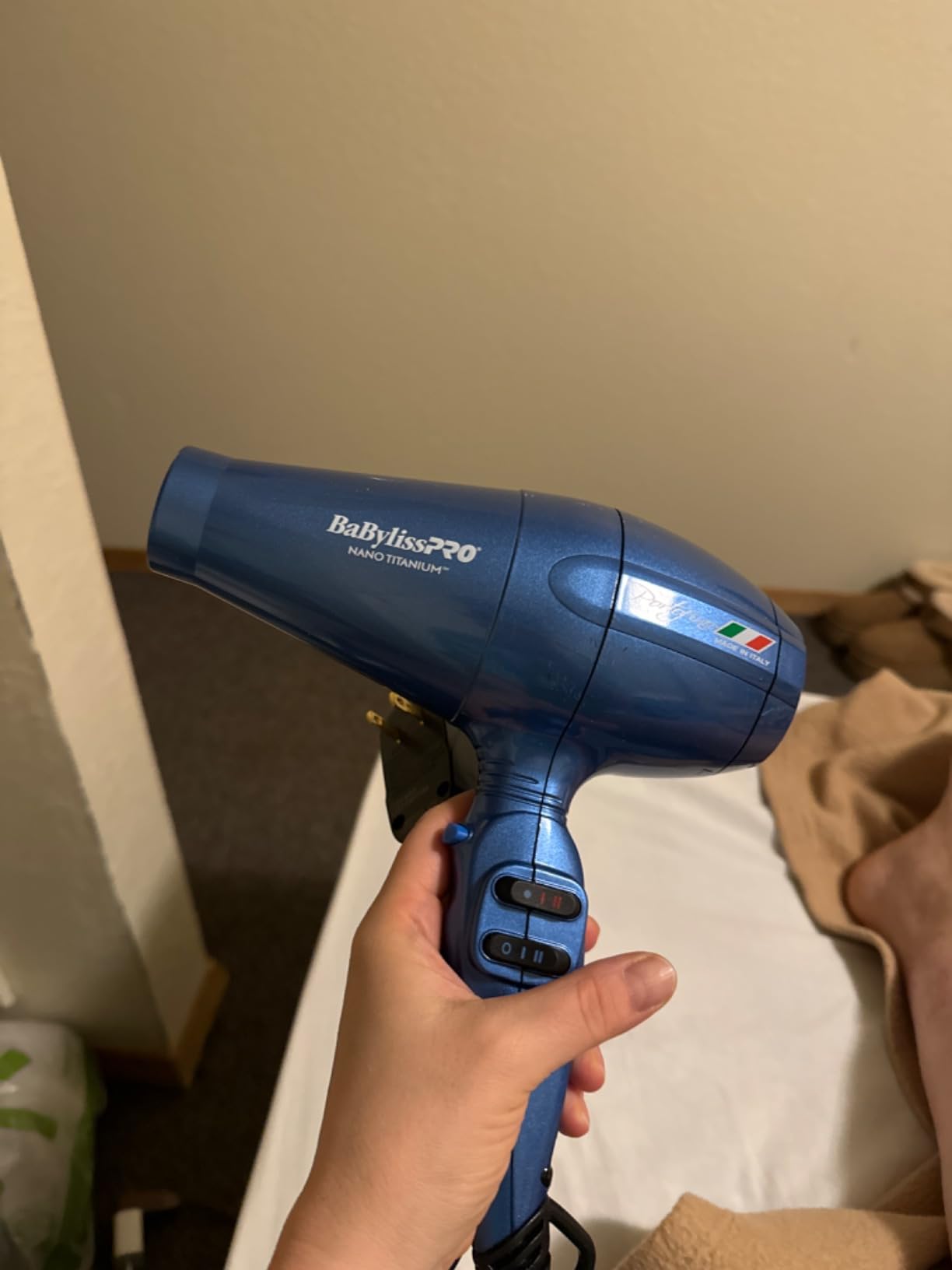 BaBylissPRO Nano Titanium Italian Portofino Hair Dryer - Professional 2000 Watt Blow Dryer customer photo 1