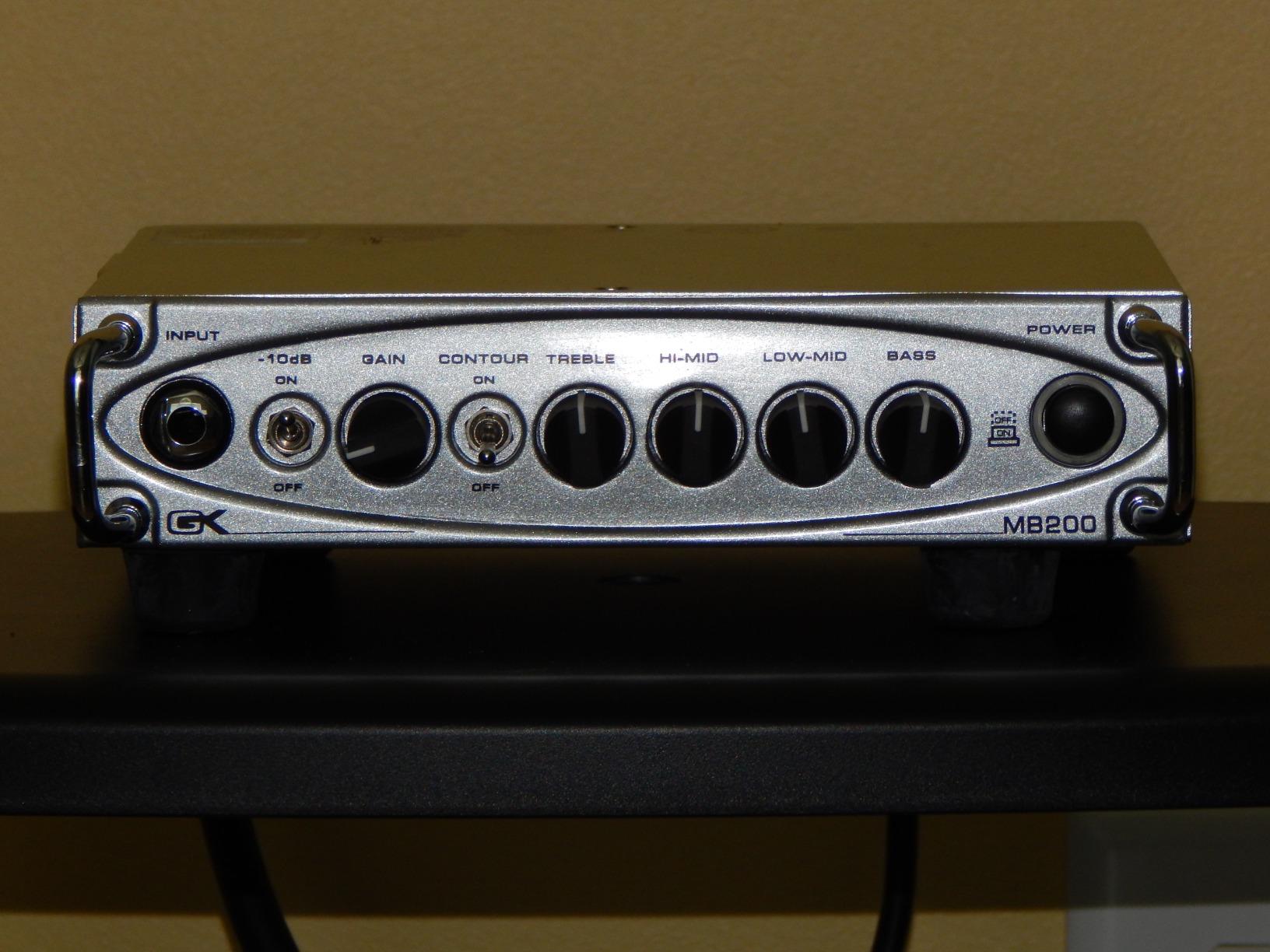 Gallien-Krueger MB200 200W Ultra Light Bass Amplifier customer photo 2