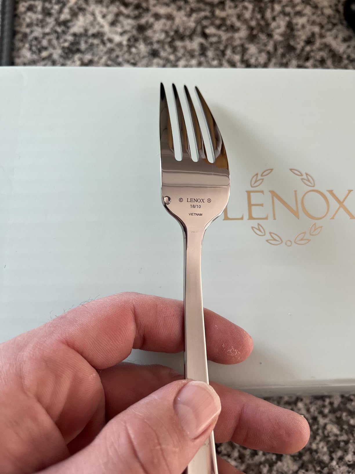 Lenox Portola 65-Piece 18/10 Silverware Set for 12, Flatware | mirror finish, dishwasher safe | includes serving spoons and utensil set | heavy duty, cutlery set for kitchen and dining customer photo 1
