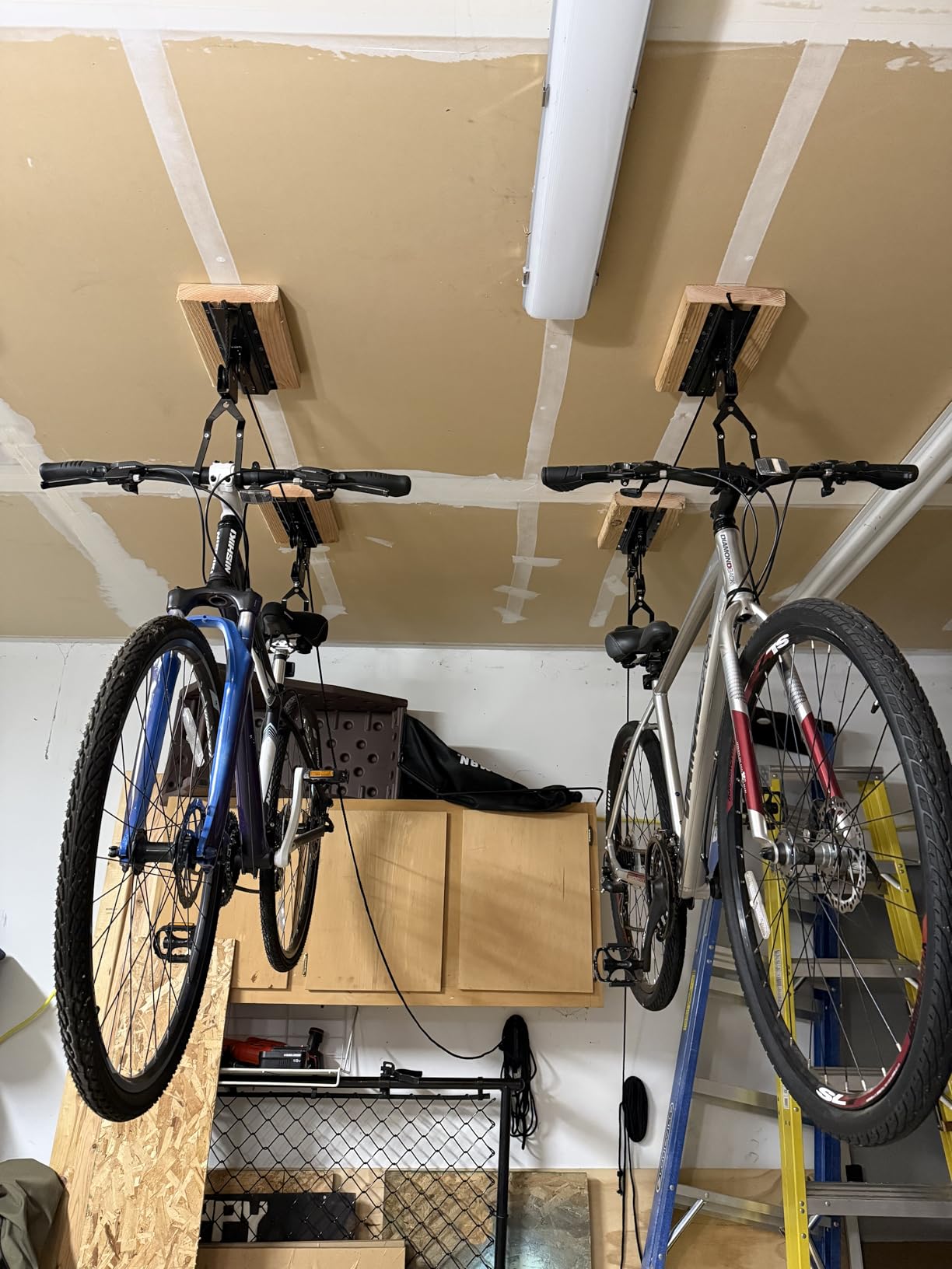 RAD Sportz Bicycle Hoist 2-Pack Quality Garage Storage Bike Lift with 100 lb Capacity Even Works as Ladder Lift Premium Quality customer photo 1