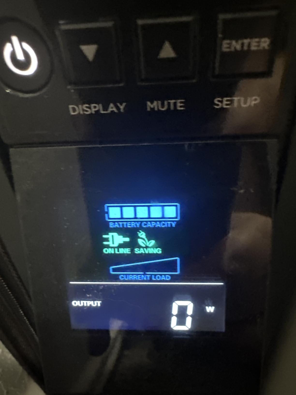 CyberPower CP1500PFCLCD PFC Sinewave UPS Battery Backup and Surge Protector | 1500VA/1000W, 12 Outlets, AVR, Mini Tower, UL Certified customer photo 1