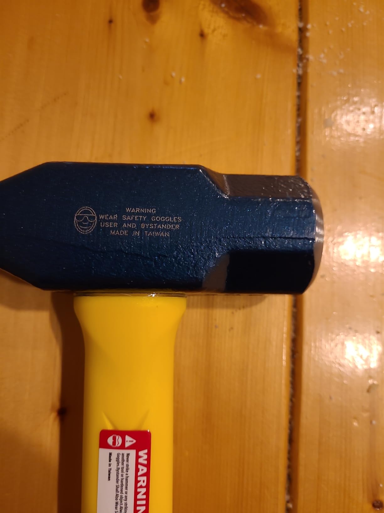 ESTWING Sure Strike Blacksmith's Hammer, 40 oz Hand Sledge, MRF40BS | Forged Steel Head, The Right Size For The Job, Built For The Pro, Non-Slip Fiberglass Handle customer photo 2