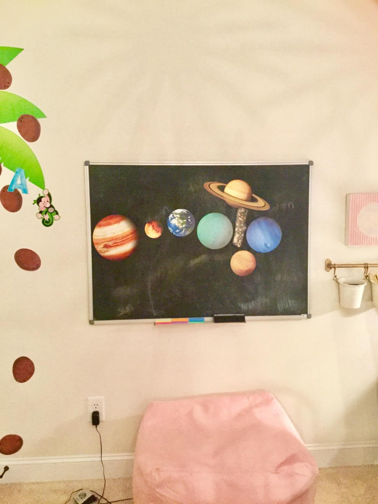 Learning Resources Giant Magnetic Solar System - STEM Planets, Earth and Sun Model, Astronomy Gifts, Montessori Science, Teacher Supplies customer photo 1