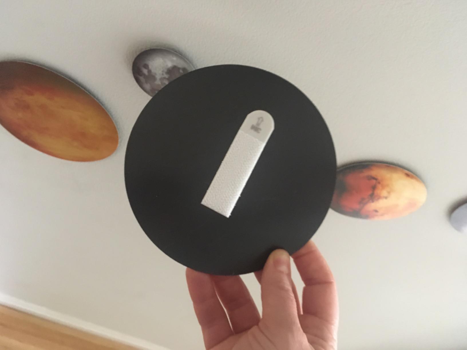 Learning Resources Giant Magnetic Solar System - STEM Planets, Earth and Sun Model, Astronomy Gifts, Montessori Science, Teacher Supplies customer photo 2