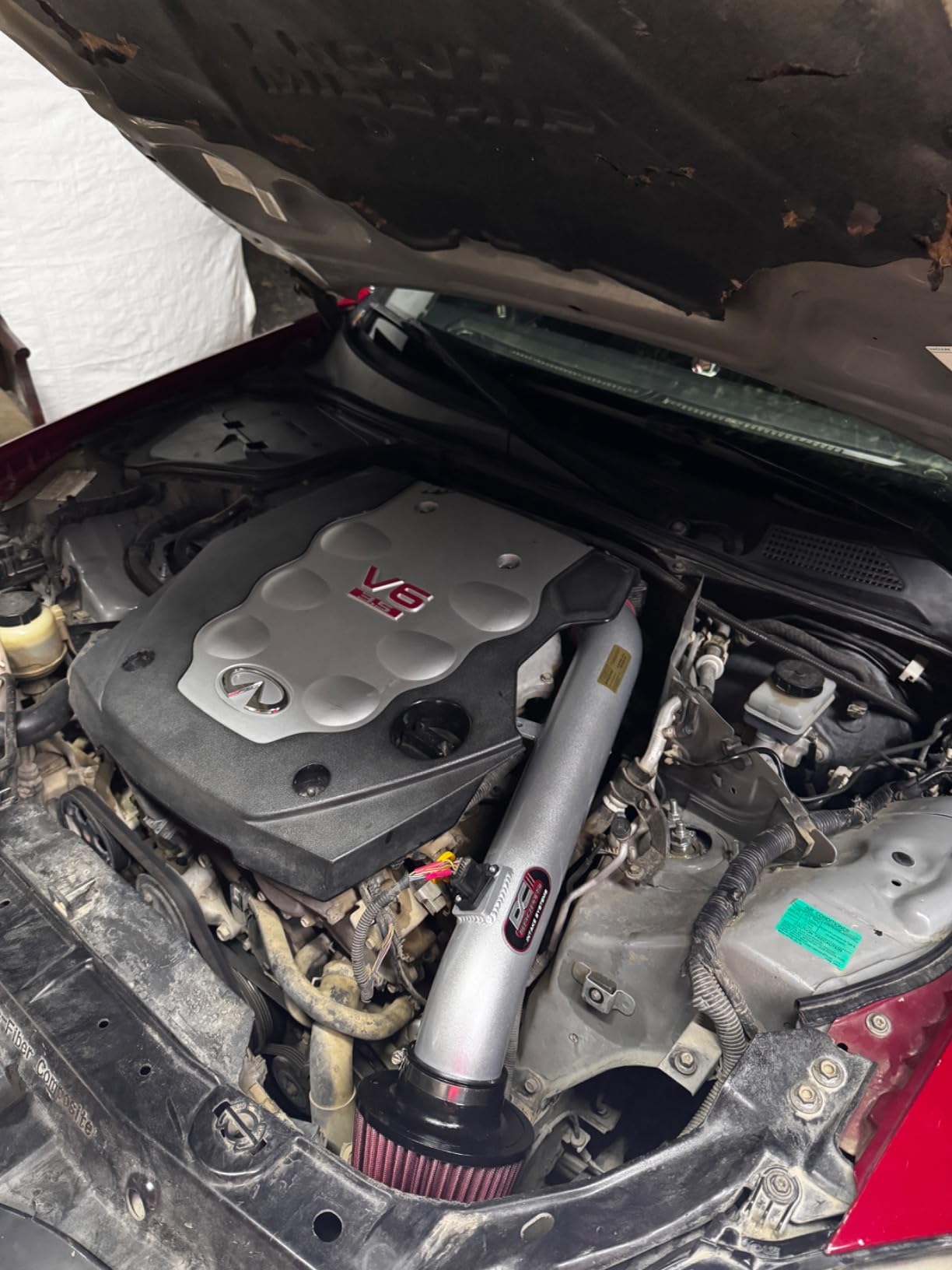 DC Sports Short Ram Intake, compatible with Infiniti 03-05 G35 / Nissan 350Z 3.5L customer photo 2