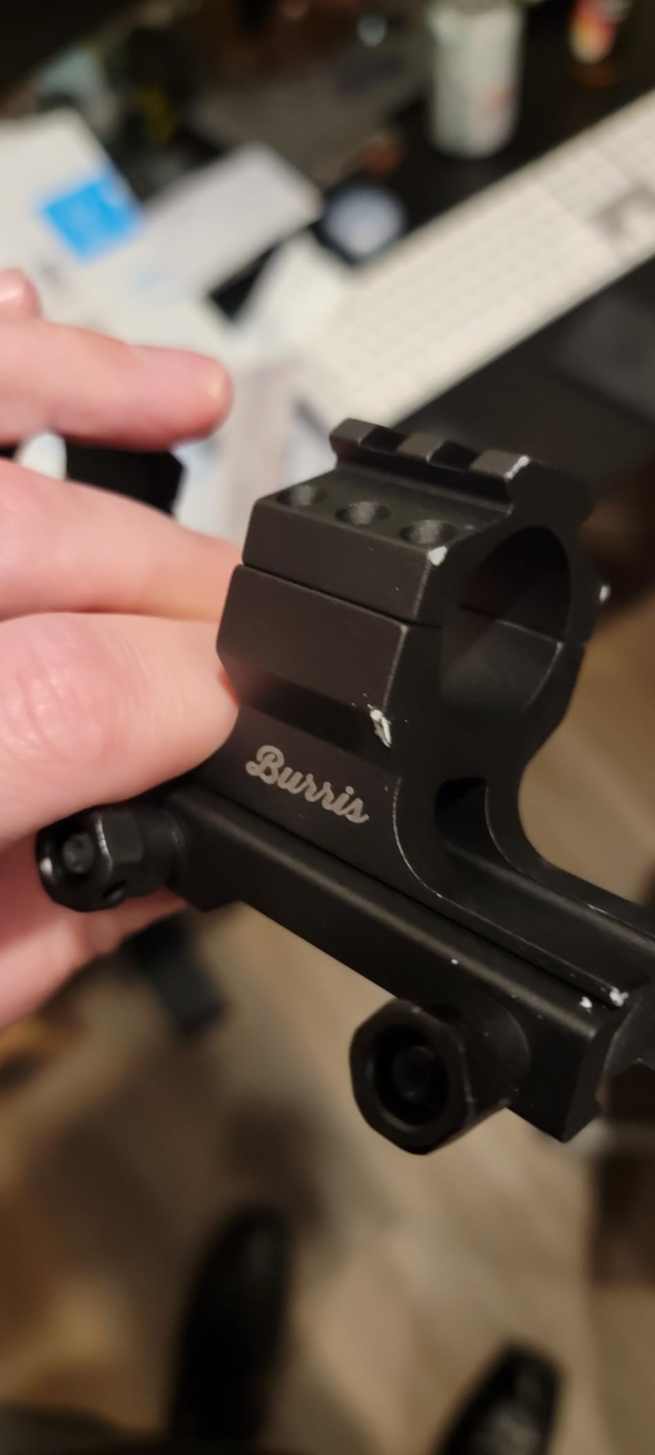 BURRIS P.E.R.P. Secure Reliable Durable Full Ring & Base Scope Mounting System - Includes Smooth and Picatinny Ring Tops customer photo 1