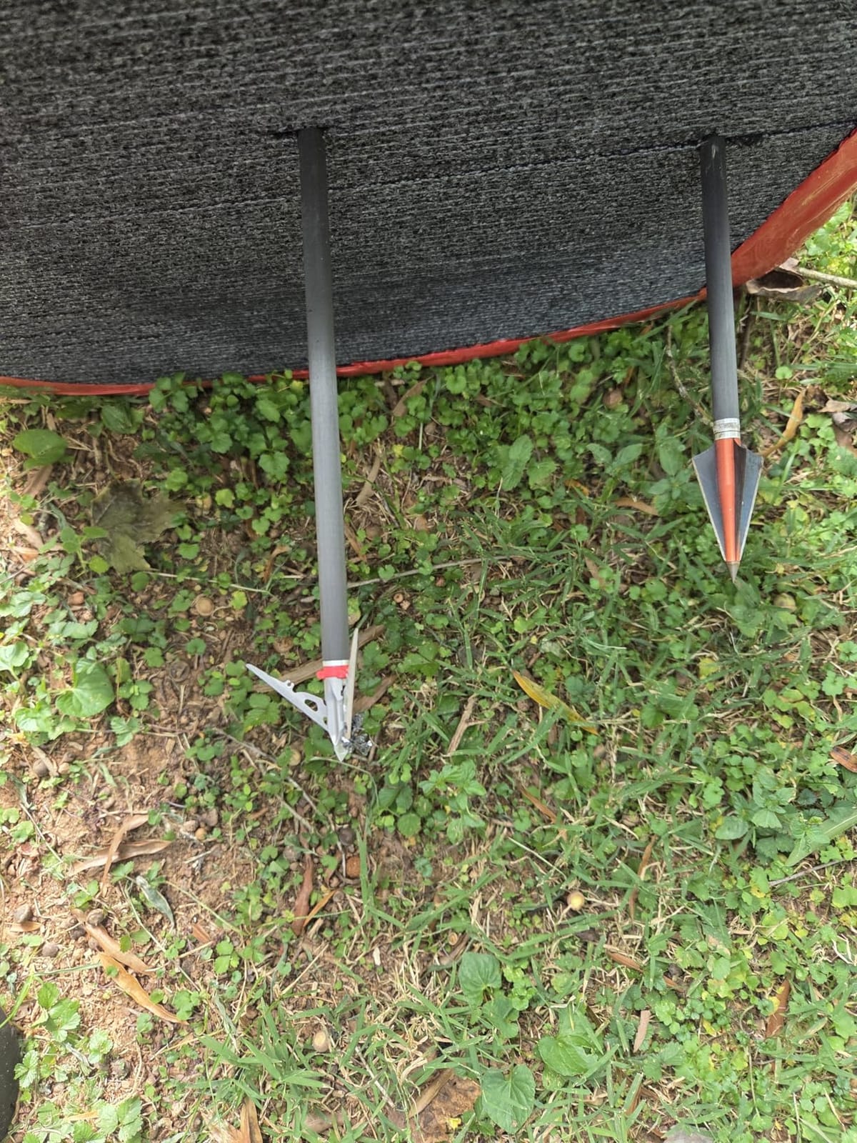 BLOCK Classic Layered Foam Archery Target, 2-Sided Shooting, Unique Open Layer Design Stops Field Points and Broadheads with Friction Not Force, Easy Arrow Removal, Top Carry Handle customer photo 1