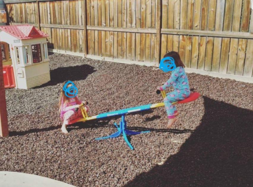 Grow'n Up Heracles Seesaw Kids, 360-Degree Rotating Teeter Totter customer photo 2