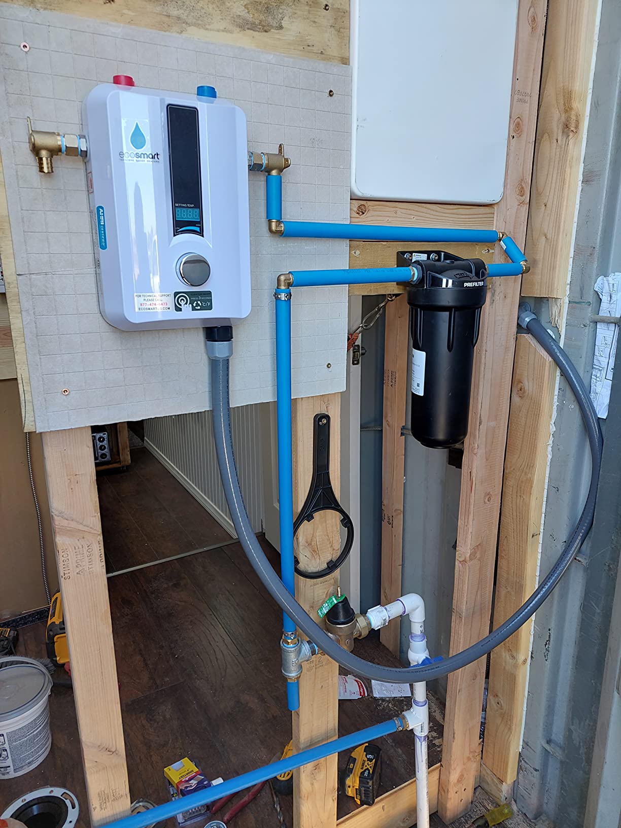 EcoSmart ECO 8 Tankless Water Heater, Electric, 8-kW customer photo 2