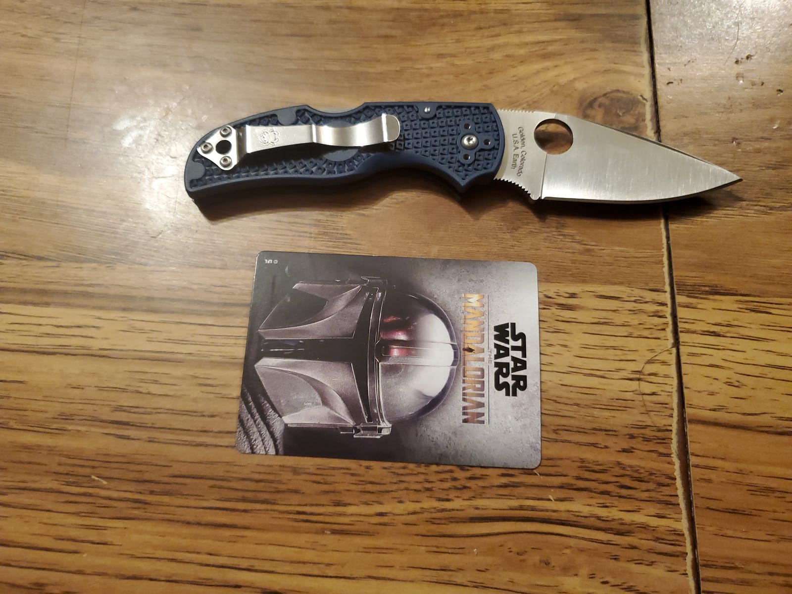 Spyderco Native 5 Folding Pocket Knife, PlainEdge, 2.95