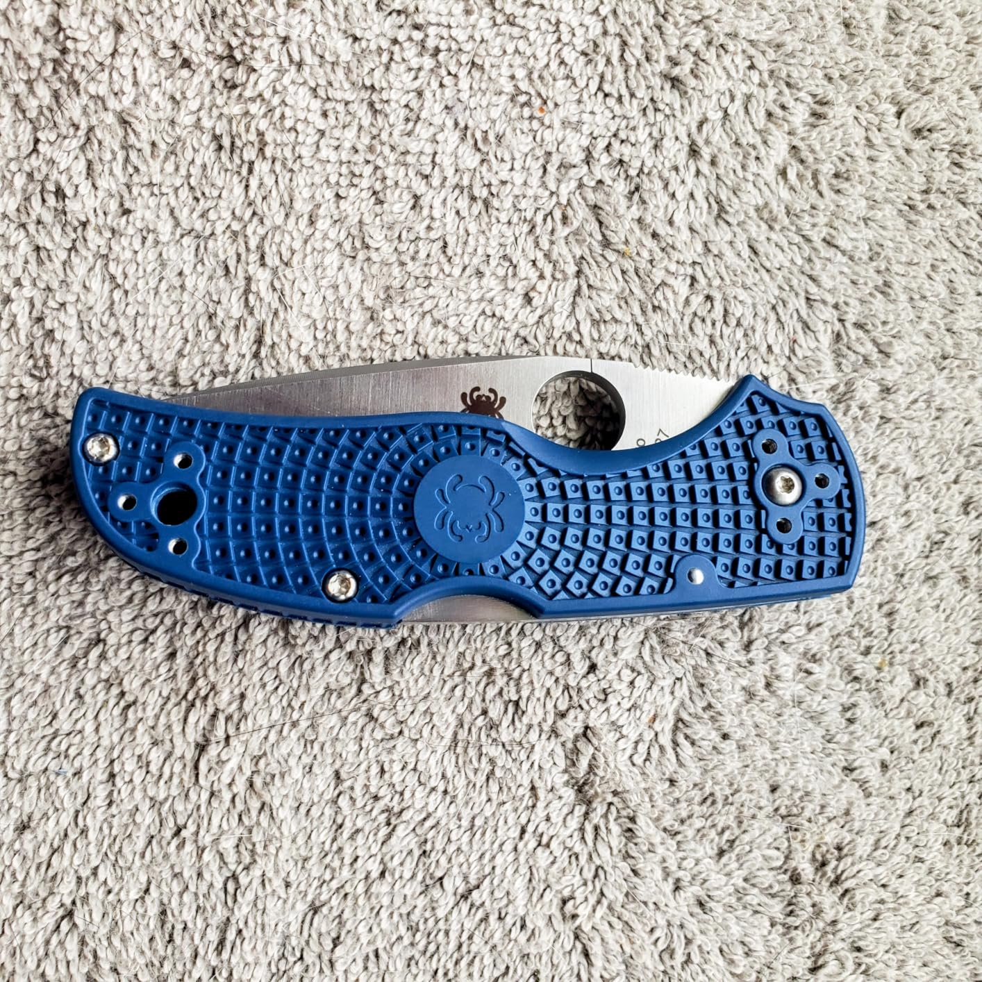 Spyderco Native 5 Folding Pocket Knife, PlainEdge, 2.95