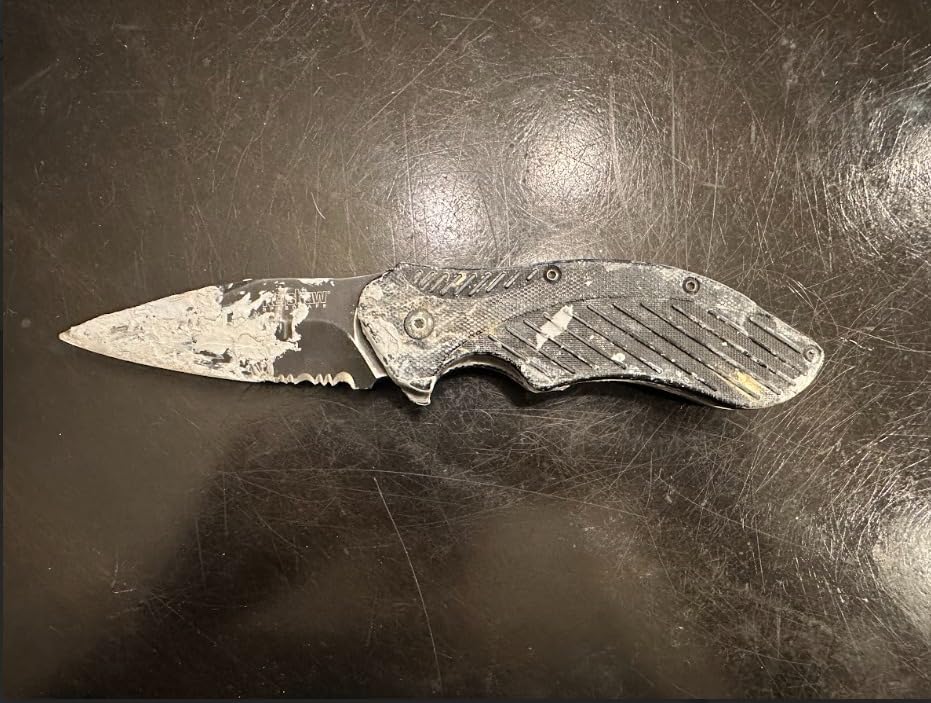 Kershaw Clash Pocket Knife, Black | 3.1 Inch Steel Drop Point Partially Serrated Blade, Assisted Opening, Reversible Clip, For Men and Women customer photo 2