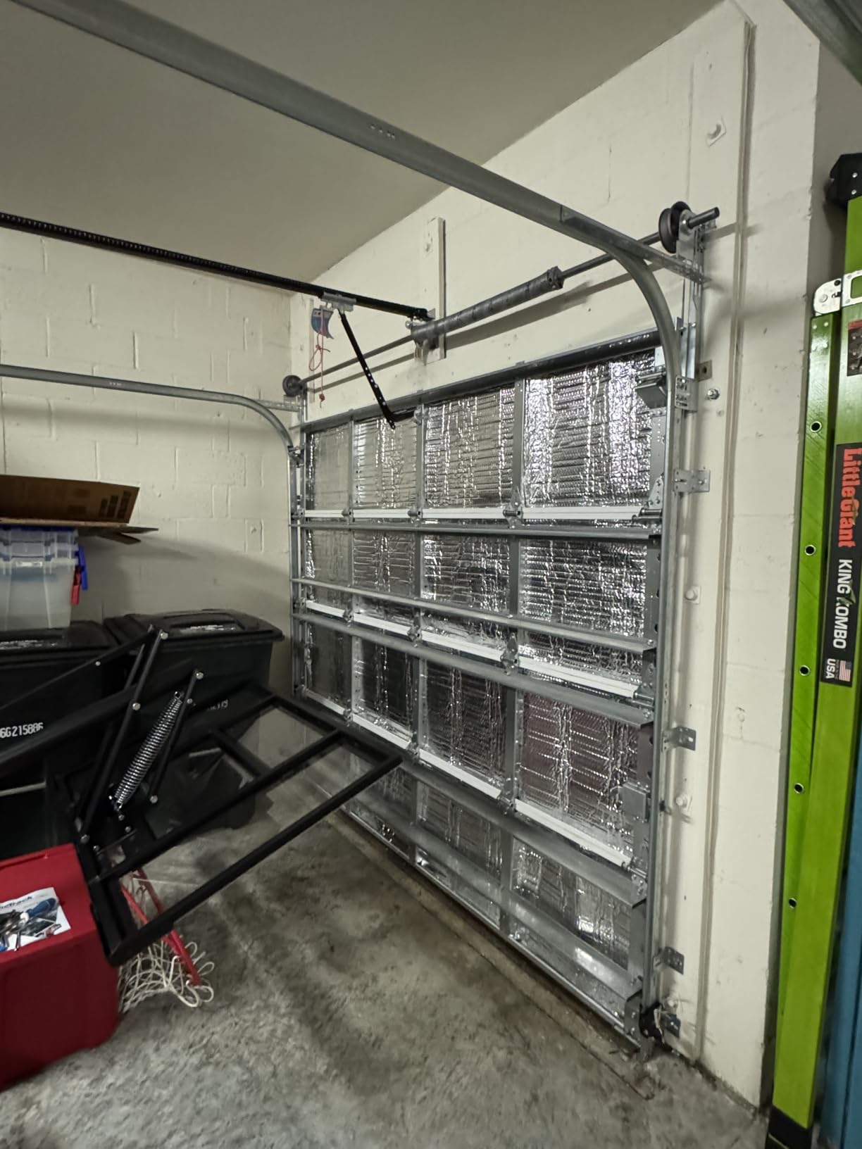Garage Door Insulation Kit, Reflective, 8x8 Single Door customer photo 1
