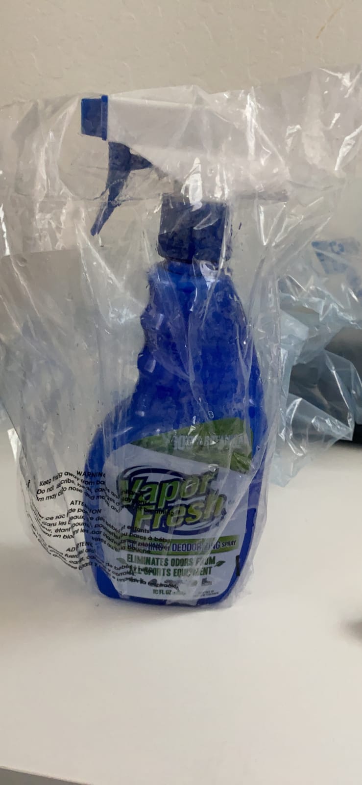 Vapor Fresh Sports Gear Cleaner and Deodorizer Spray, 16oz (1 Pack) | Sports odor eliminator, Boxing gloves, Sports pads, Helmets, Gym bags, Gym equipment customer photo 2