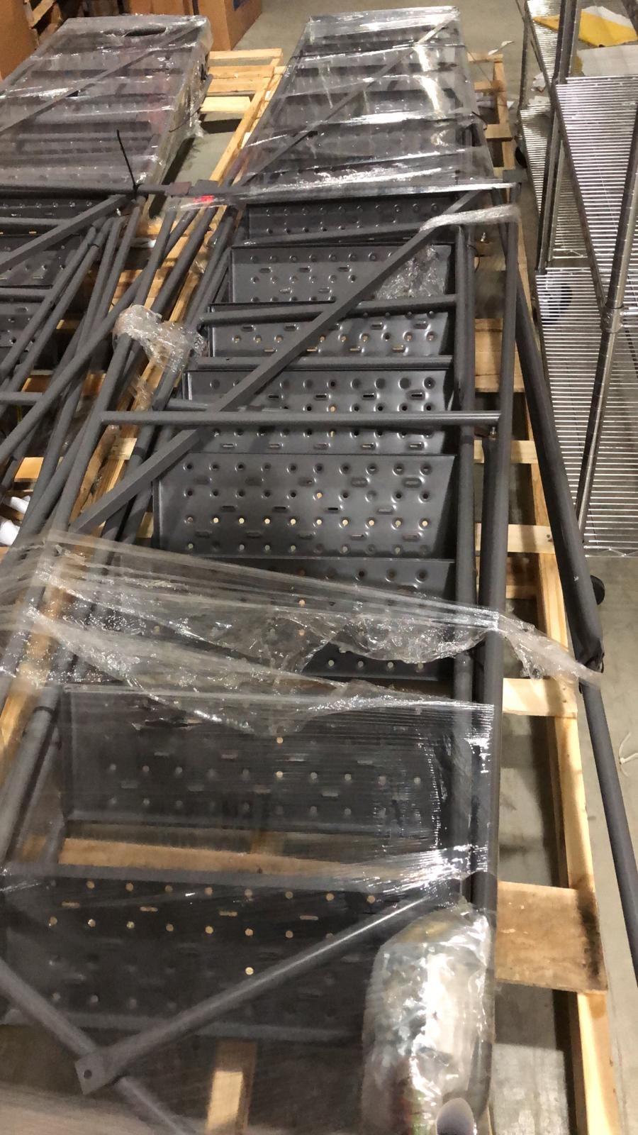 Tri-Arc KDSR109246 9-Step Steel Rolling Industrial and Warehouse Ladder with Handrails customer photo 2