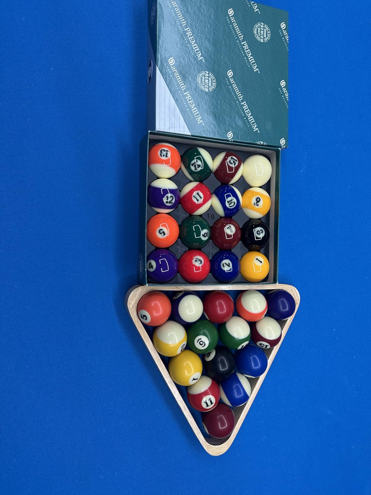 Aramith Pure Phenolic Pool Balls Regulation Belgian Made Billiard Ball Set customer photo 1