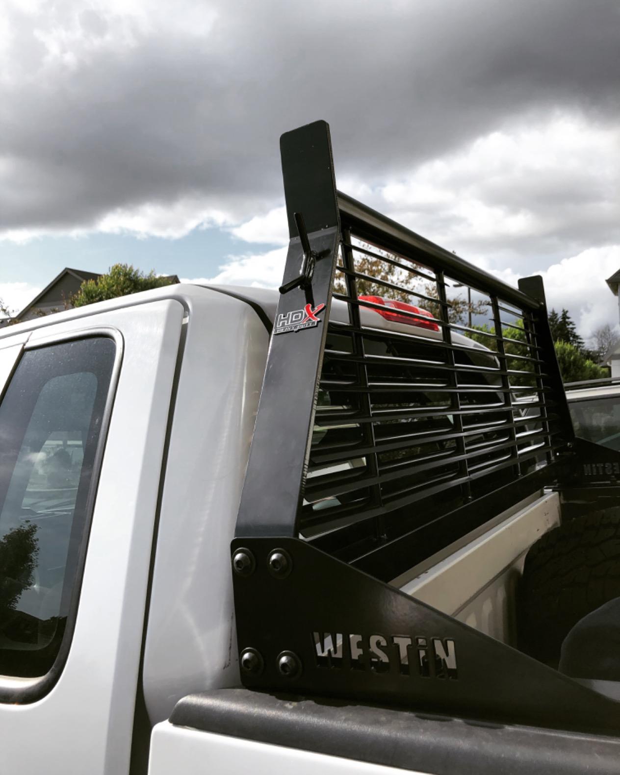 Westin 57-8025 HD Headache Rack fits 1988-2018 C/K Silverado Sierra 1500 (Exc 88-91 Crew Cab) 1999-2025 Silverado Sierra 2500 3500 2004-2025 F150 (Exc 04 Heritage 22+ Lightning EV) 2007-2021 Tundra customer photo 1