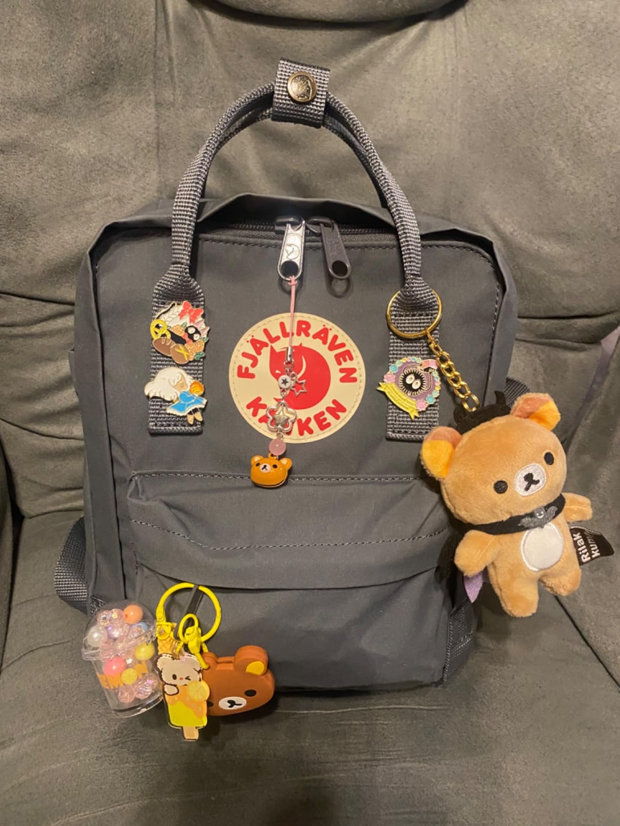 Fjällraven Kanken Mini Backpack - Compact Everyday Carry, Durable Vinylon Fabric - Travel customer photo 1