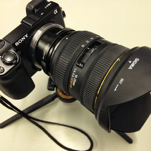 Fotodiox Lens Mount Adapter - Pentax K AF Mount (PKAF) DSLR Lens to Sony Alpha E-Mount Mirrorless Camera Body with Built-in Aperture Control Dial, (PKAF-SnyE) customer photo 1
