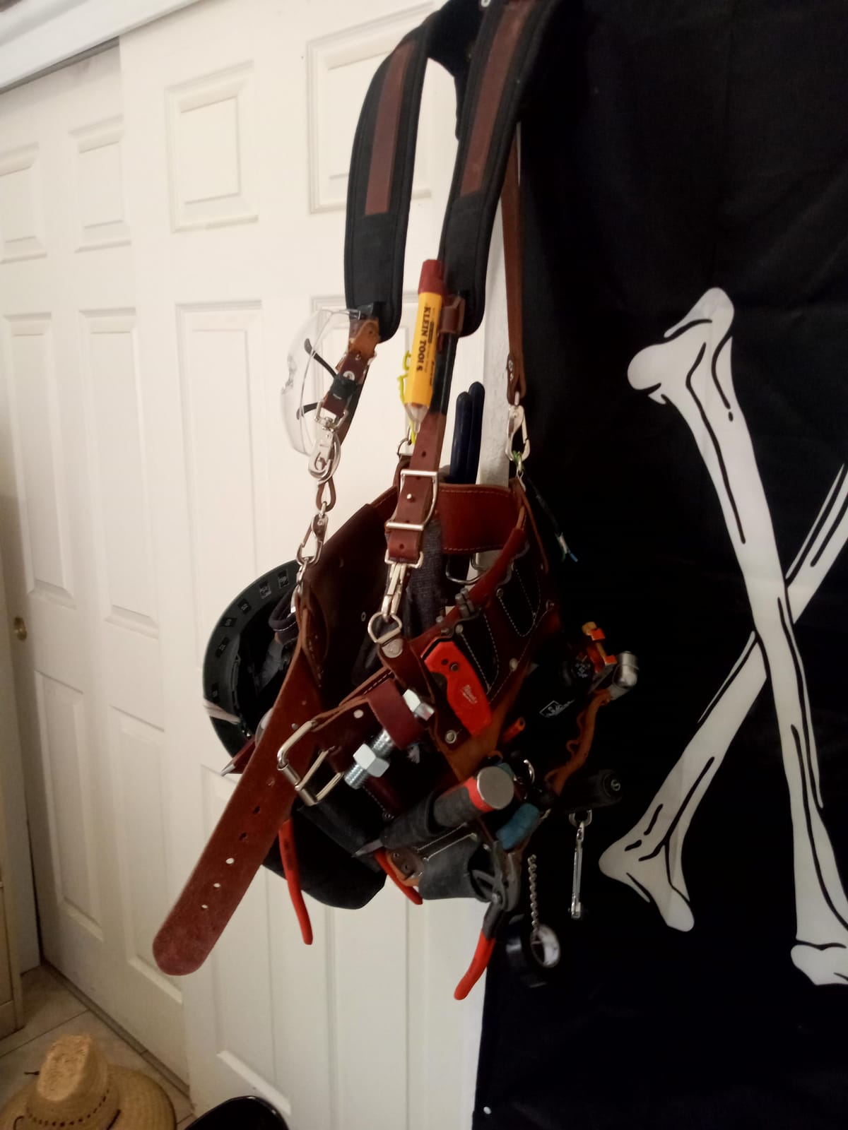 Occidental Leather Commercial Electrician's Tool Bag Set - Small - 37 Pockets & Tool Holders - Made in USA customer photo 2