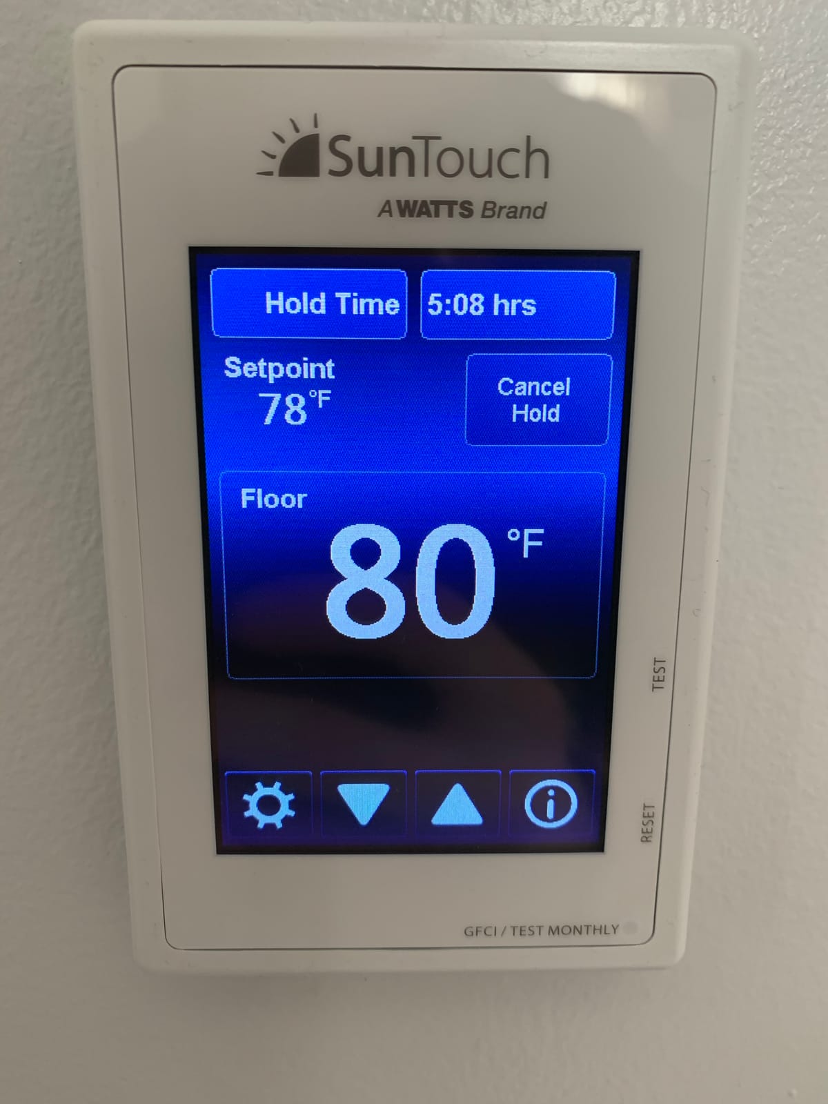 SunTouch Mat (120V) Floor Heat Kit 70 sq ft, 24