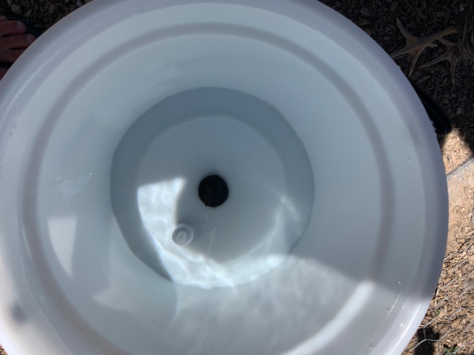 Harris Farms Easy-Fill Poultry Drinker, NO BPA Plastic, 6.25 Gallon | Large Capacity Poultry Drinker, Top-Fill Design, Durable NO BPA Plastic Construction, Ideal for Chickens & Backyard Flocks customer photo 2