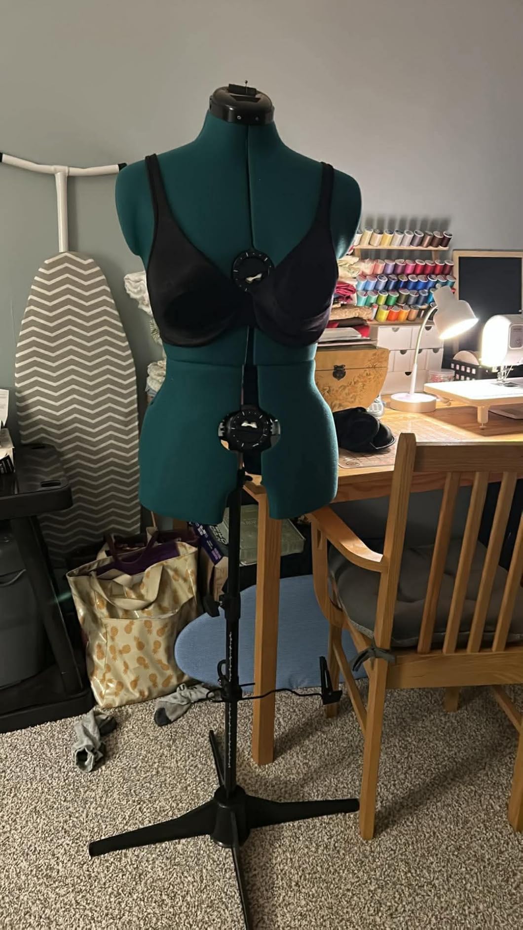 Dritz Sew You Adjustable Dress Form, Medium/Large Sizes, US 12-18 | Female Clothing Mannequin for Sewing, Fitting, and Draping customer photo 1