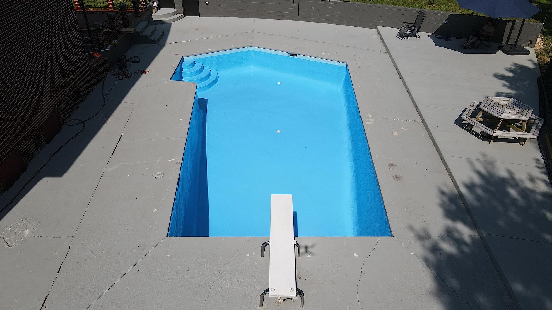 Olympic Zeron Epoxy Pool Coating Gallon - Bikini Blue customer photo 2