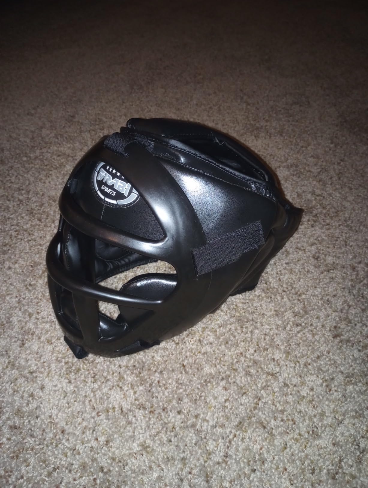 Farabi Sports Boxing Headgear Grill Head Gear MMA Training Kickboxing Sparring Gear Removable Front Bar Grill customer photo 1