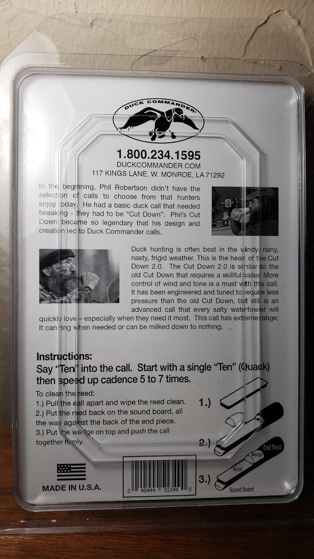 Duck Commander Classic Duck Calls - Variety of Styles for Waterfowl Hunting customer photo 2