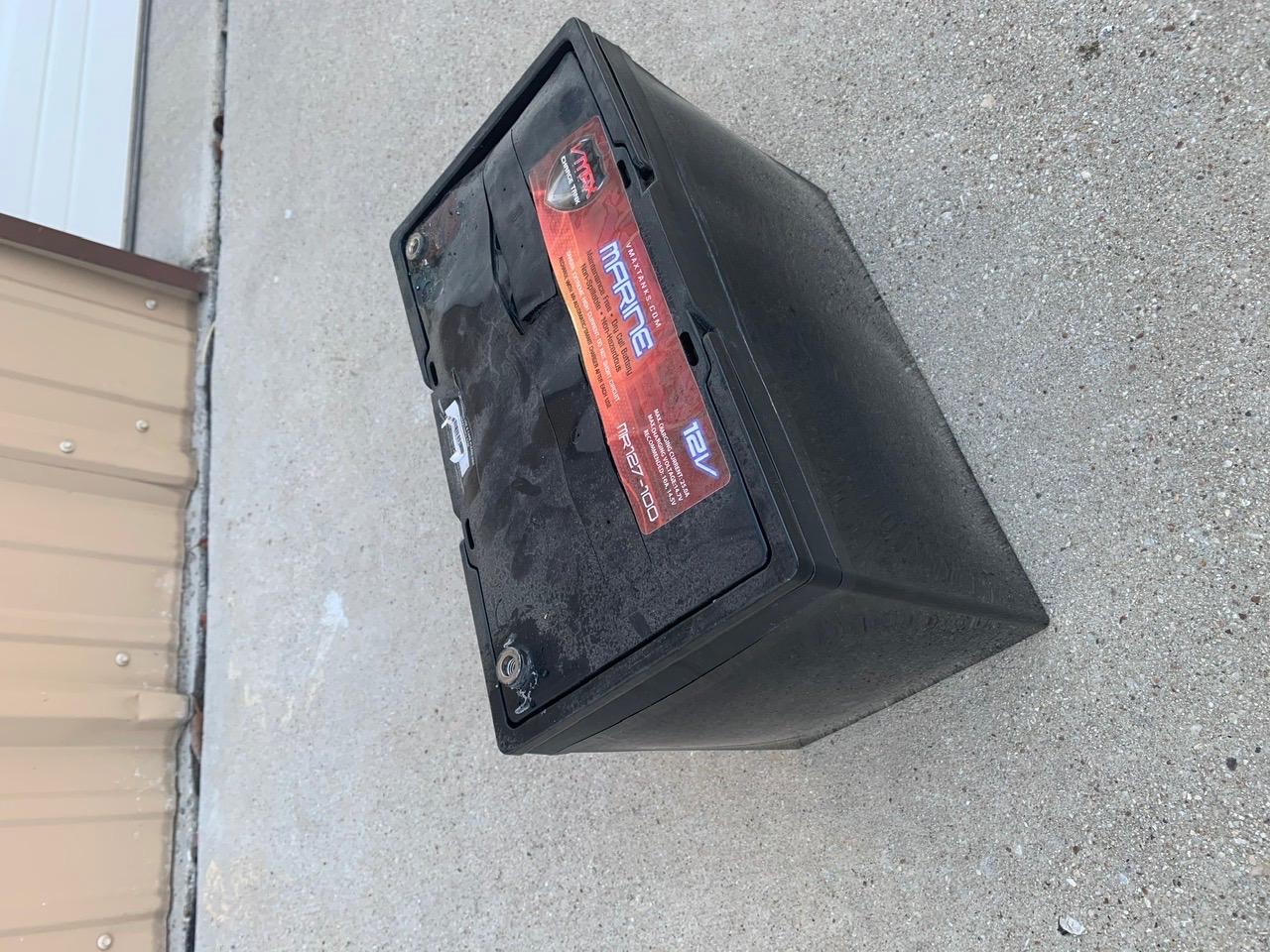 VMAX MR127 12 Volt 100Ah AGM Deep Cycle Maintenance Free Battery compatible with boats and 40-100lb, minnkota, cobra, sevylor and other trolling motor (GROUP 27 Marine Deep Cycle AGM Battery) customer photo 1