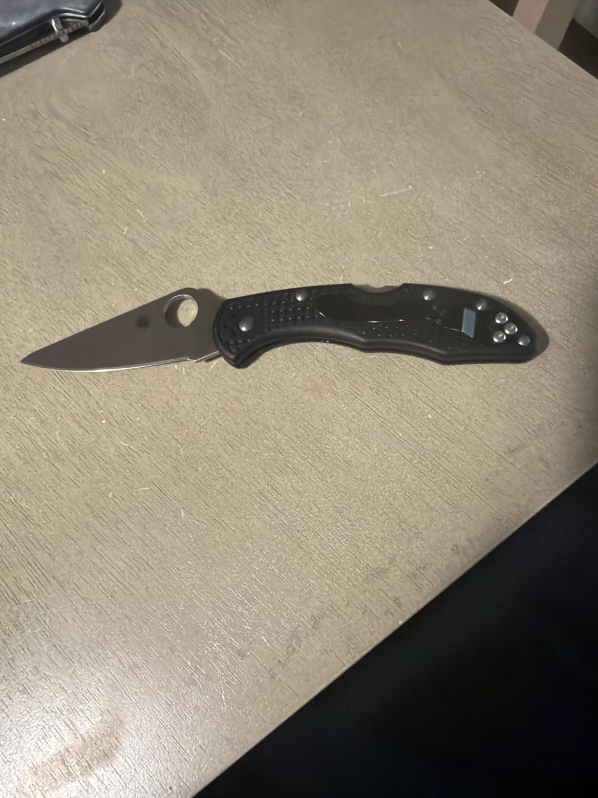 Spyderco Delica 4 Lightweight Signature Folding Pocket Knife, PlainEdge, 2.90