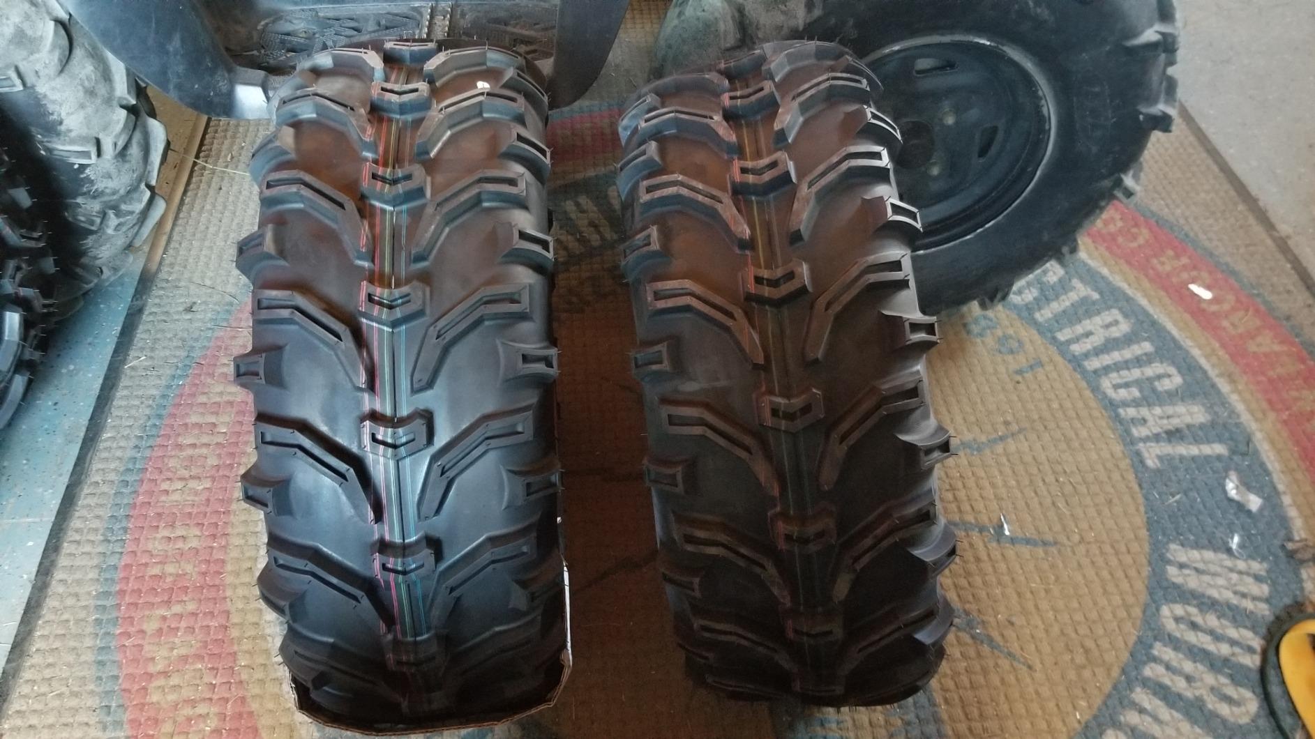 KENDA Bearclaw Front/Rear Tire (24x8-12) | ATV & UTV All Terrain All Season Traction 56F Rated 6 Ply Bias Construction Black Sidewall Tire customer photo 2