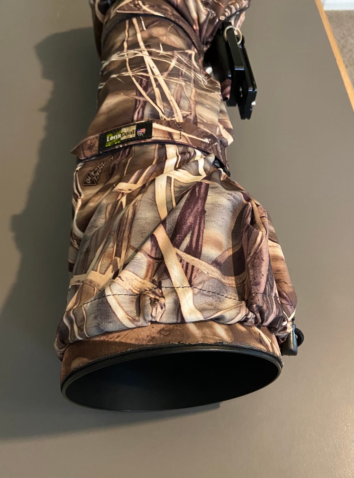 LensCoat RainCoat RS for Camera and Lens, Large Rain cover sleeve camouflage protection (Realtree Max4 HD) LCRSLM4 customer photo 2