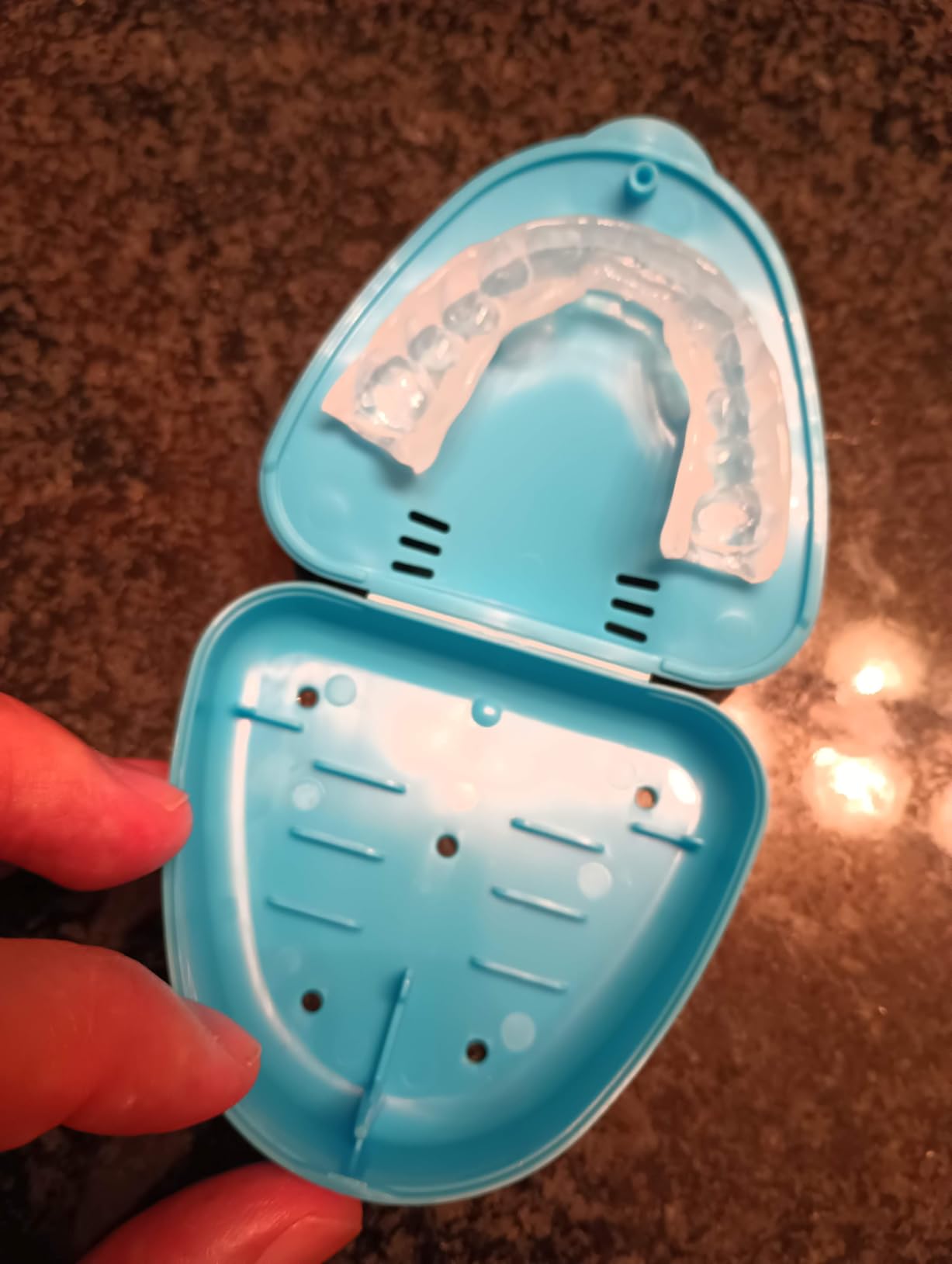 DenTek Professional-Fit Dental Guard, Mouth Guard for Grinding Teeth at Night, 1 Count customer photo 2