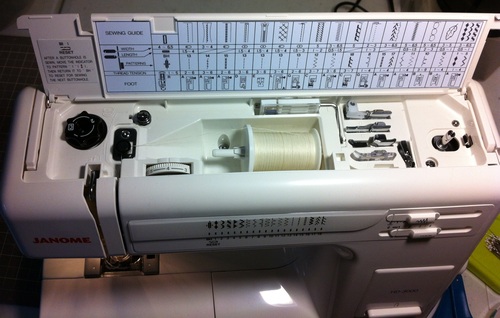 Janome HD3000 Heavy-Duty Sewing Machine with 18 Built-in Stitches and Hard Case customer photo 2