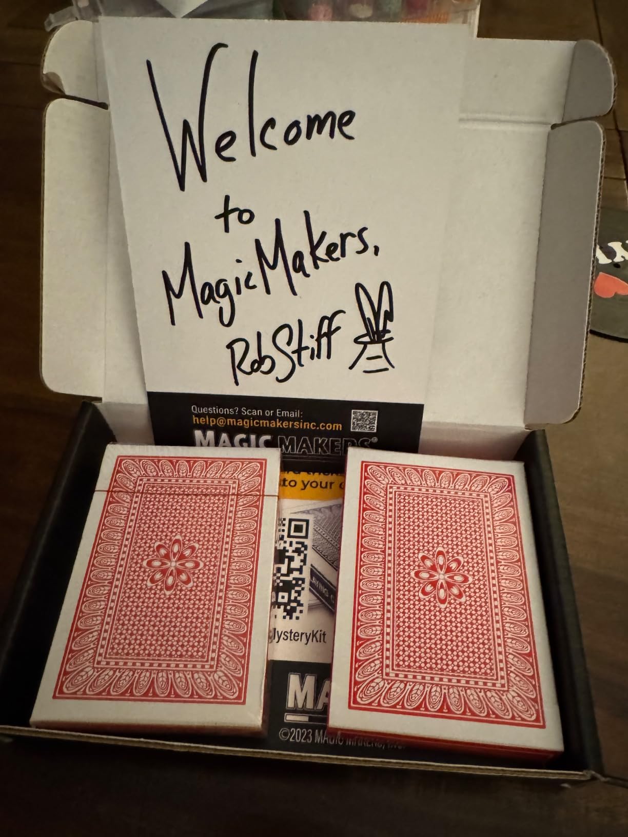 Magic Makers 50 Card Tricks Kit with 2 Decks Magic Mystery Cards customer photo 1