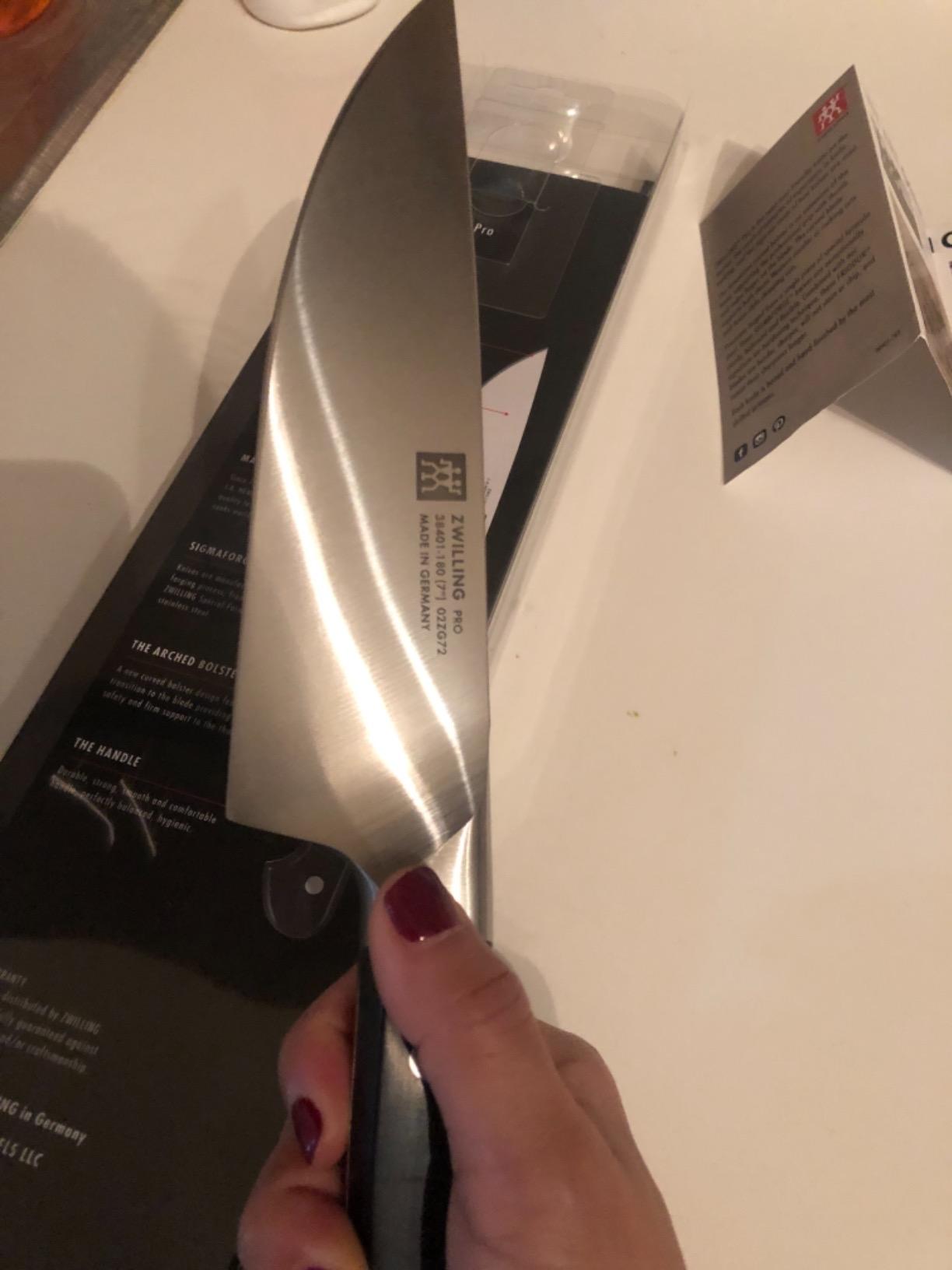 ZWILLING Professional S 2-Piece Razor-Sharp German Carving Knife Set, Made in Company-Owned German Factory with Special Formula Steel perfected for almost 300 Years, Dishwasher Safe customer photo 2
