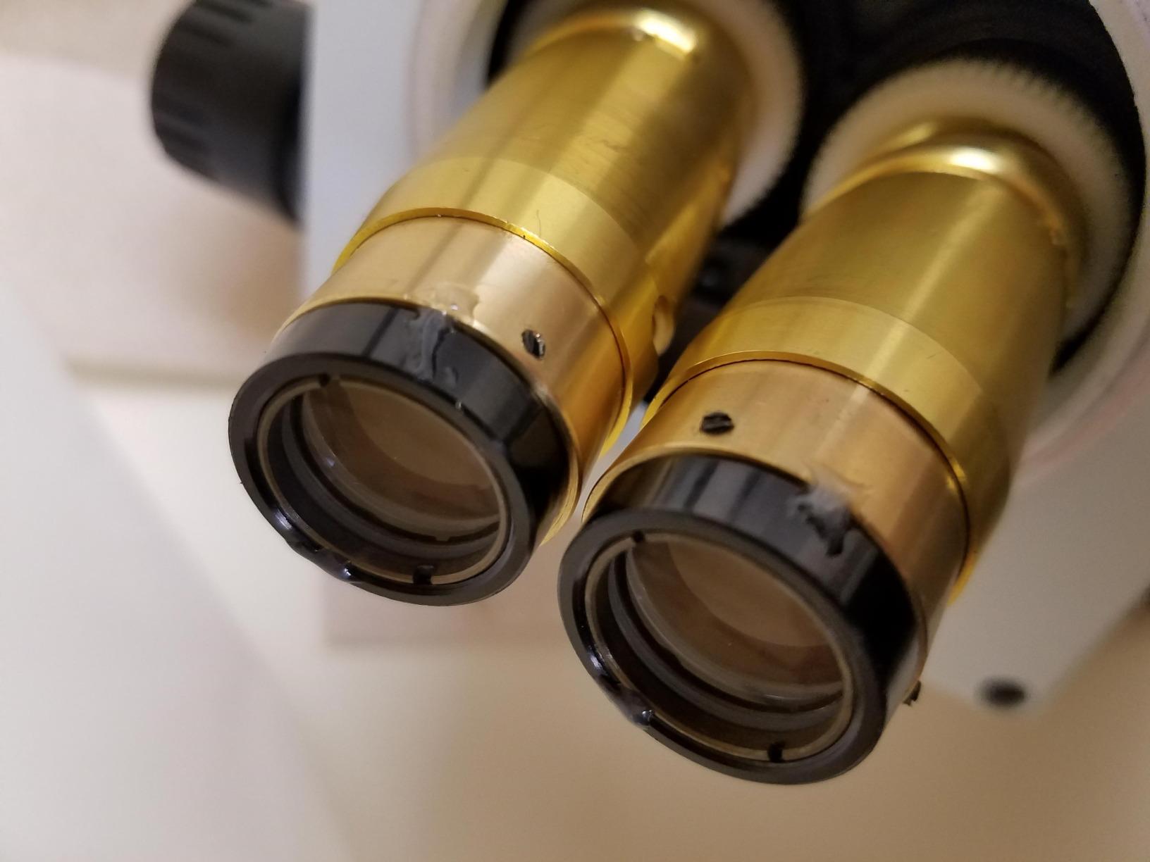 AmScope SM-1BSX-64S Professional Binocular Stereo Zoom Microscope, WH10x | 3.5X-45X Magnification Includes 0.5X Barlow Lens 64 LED Ring Light 0.7X-4.5X Zoom Objective WH10x Eyepiece customer photo 2