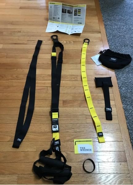 TRX Pro3 Home Gym System - Professional-Grade Suspension Trainer for Strength Training, HIIT, Cardio & Full-Body Workouts, Durable Design with Indoor & Outdoor Anchors customer photo 1
