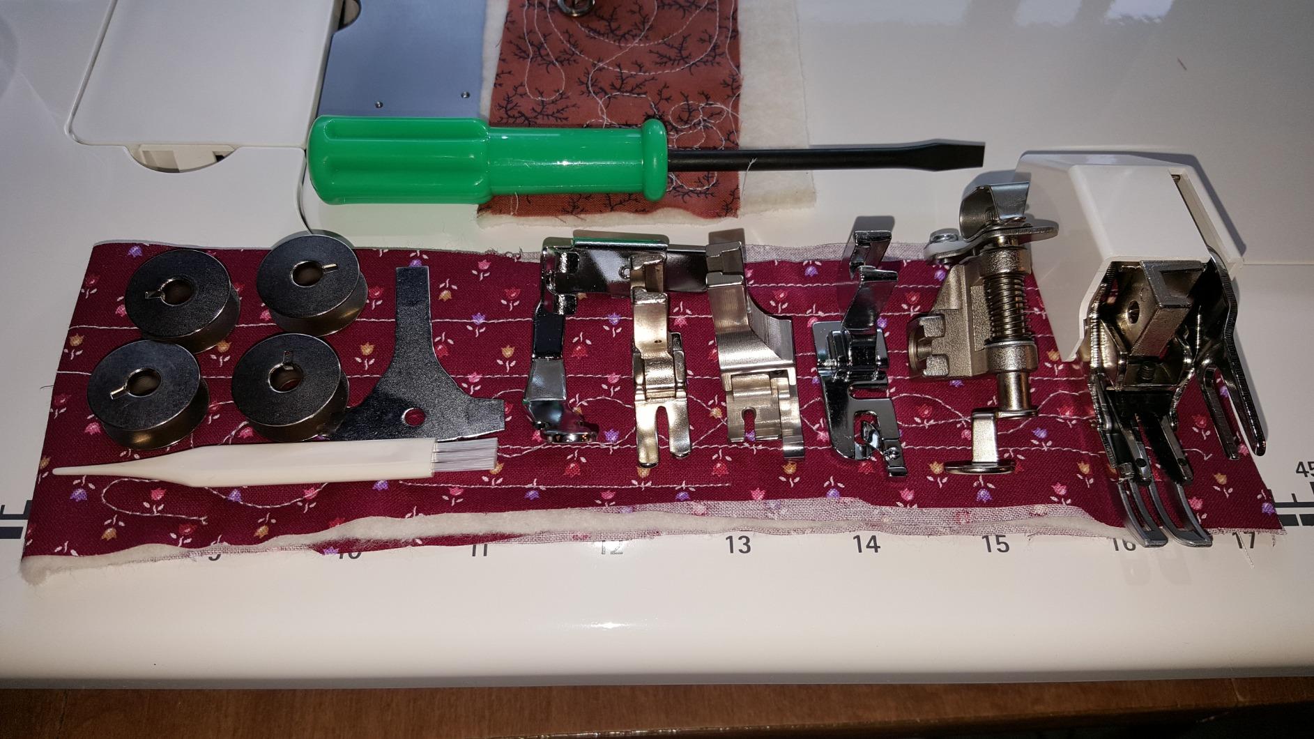 Juki TL-2010Q 1-Needle, Lockstitch, Portable Sewing Machine with Automatic Thread Trimmer for Quilting customer photo 2