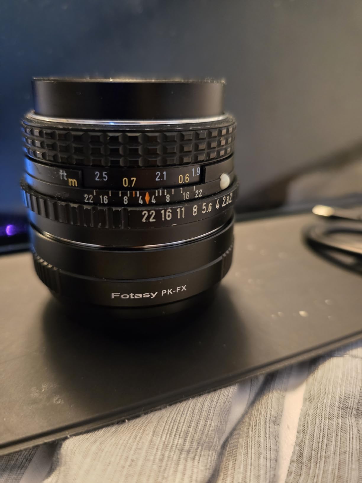 Fotasy PK lens to Fuji X Adapter, Adapter for Pentax K Mount, Compatible with Fujifilm X-Pro1 X-Pro2 X-Pro3 X-E2 X-E3 X-A10 X-T1 X-T2 X-T3 X-T4 X-T10 X-T20 X-T30 X-T30II X-T100 X-H1 customer photo 1