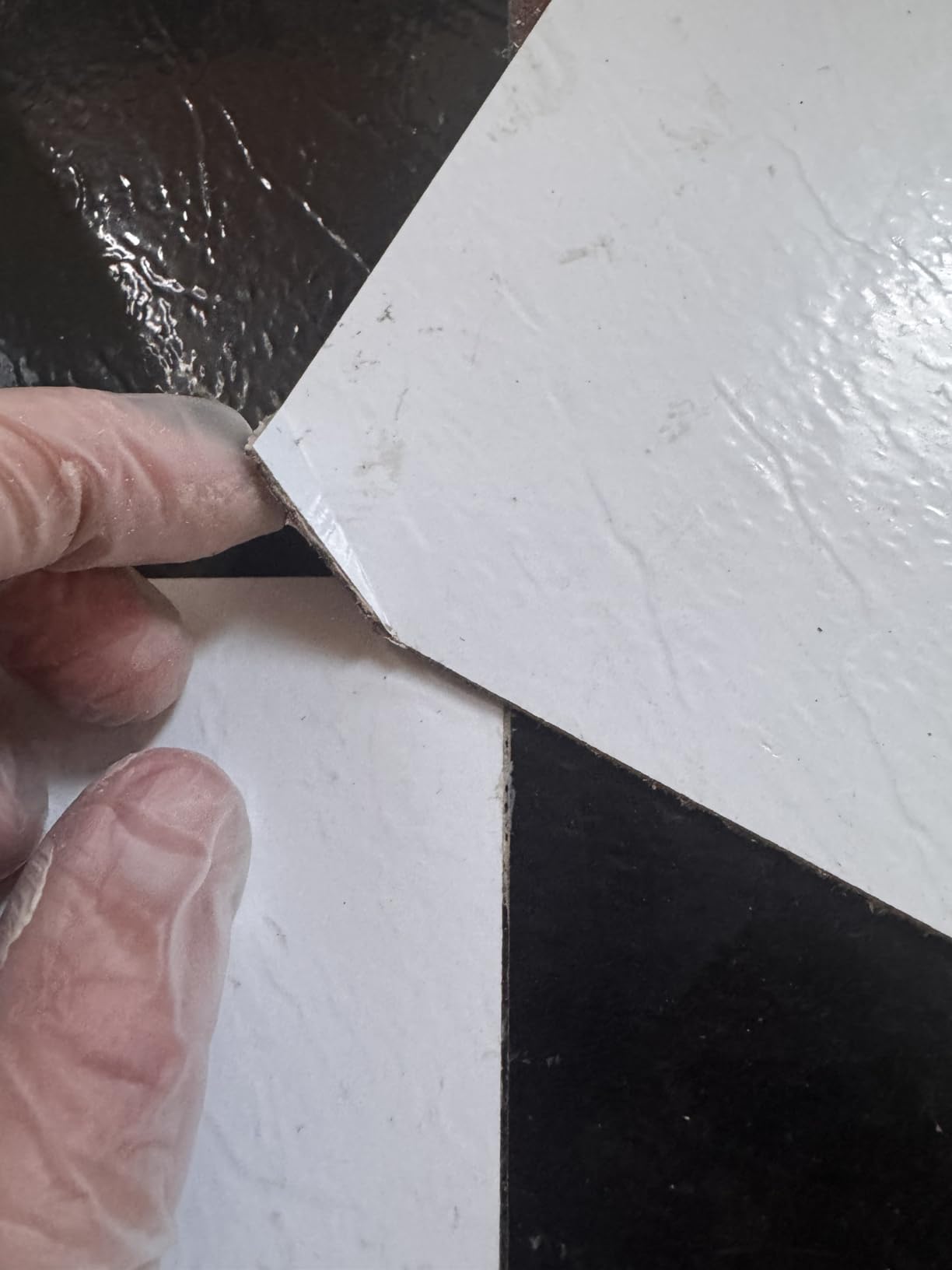 Nexus Self Adhesive 12-Inch Vinyl Floor Tiles, 20 Tiles, 12 x 12 in customer photo 2
