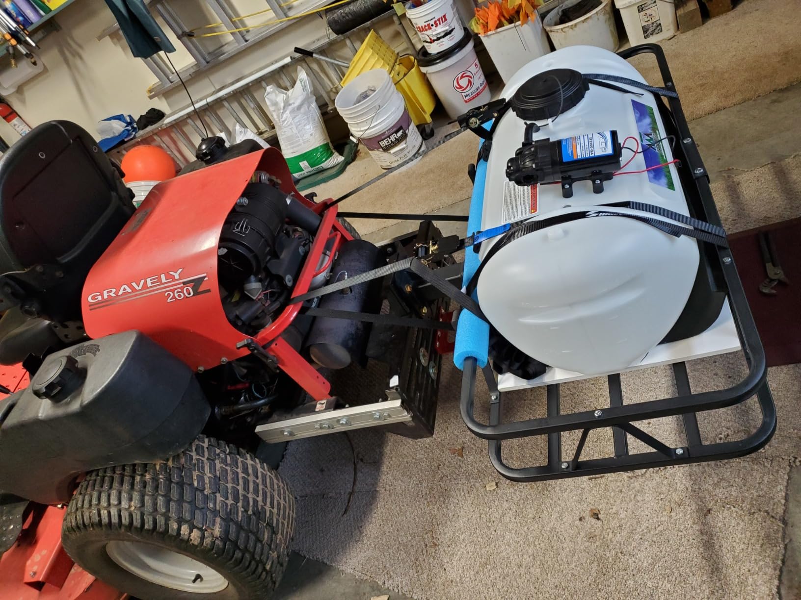 Master Mfg SSD-03-009B-MM 9 Gallon UTV & ATV Spot Sprayer - Everflo 1.0 Gpm for Fertilizer, Weed & Pest customer photo 2