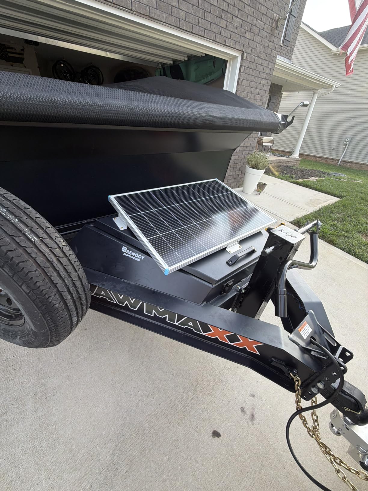 Renogy 100W 12V Solar Panel Starter Kit with 30A PWM Controller | Complete kit includes Monocrystalline solar panel, Charger Controller, cables, Z-brackets. For RVs, campers, off-grid customer photo 2