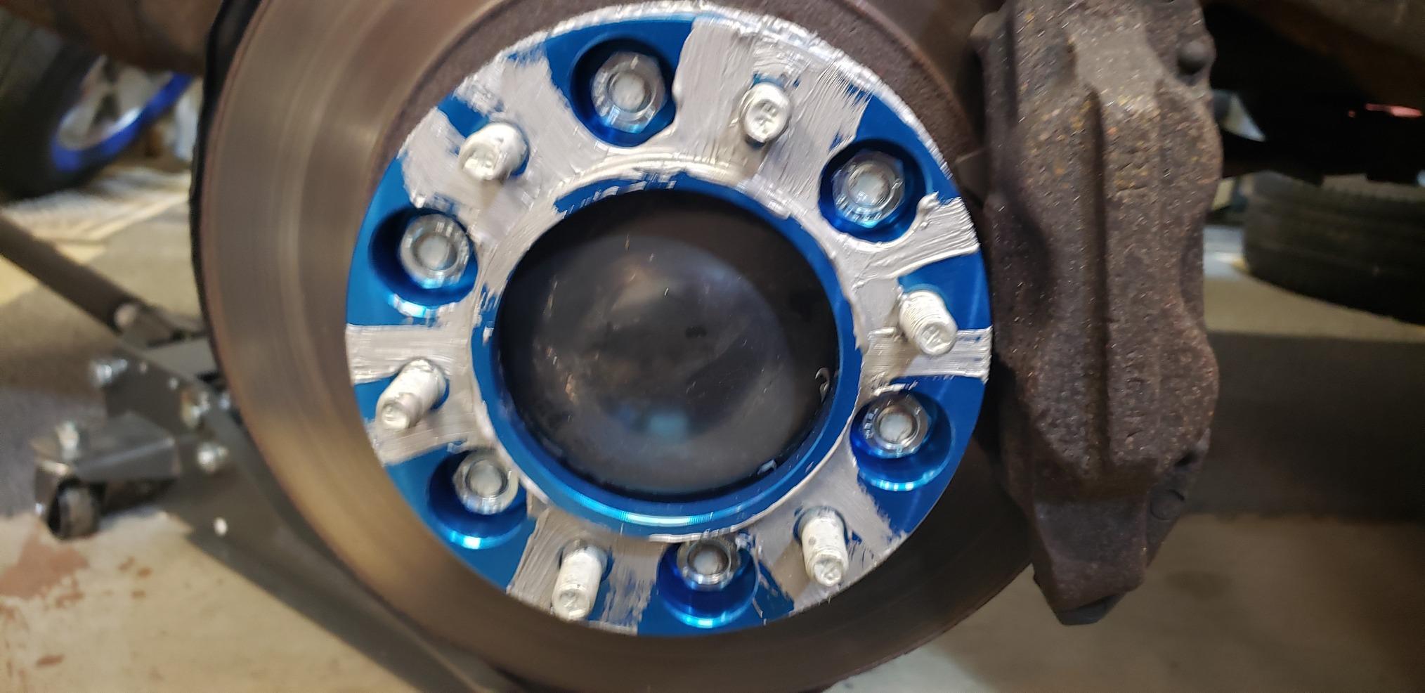Spidertrax WHS007 Blue Wheel Spacer Kit customer photo 2