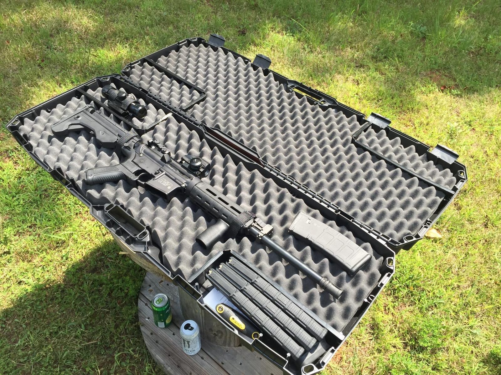 Flambeau Outdoors 40in Rifle Hard Case with Zerust Foam Lined Velcro Straps customer photo 2
