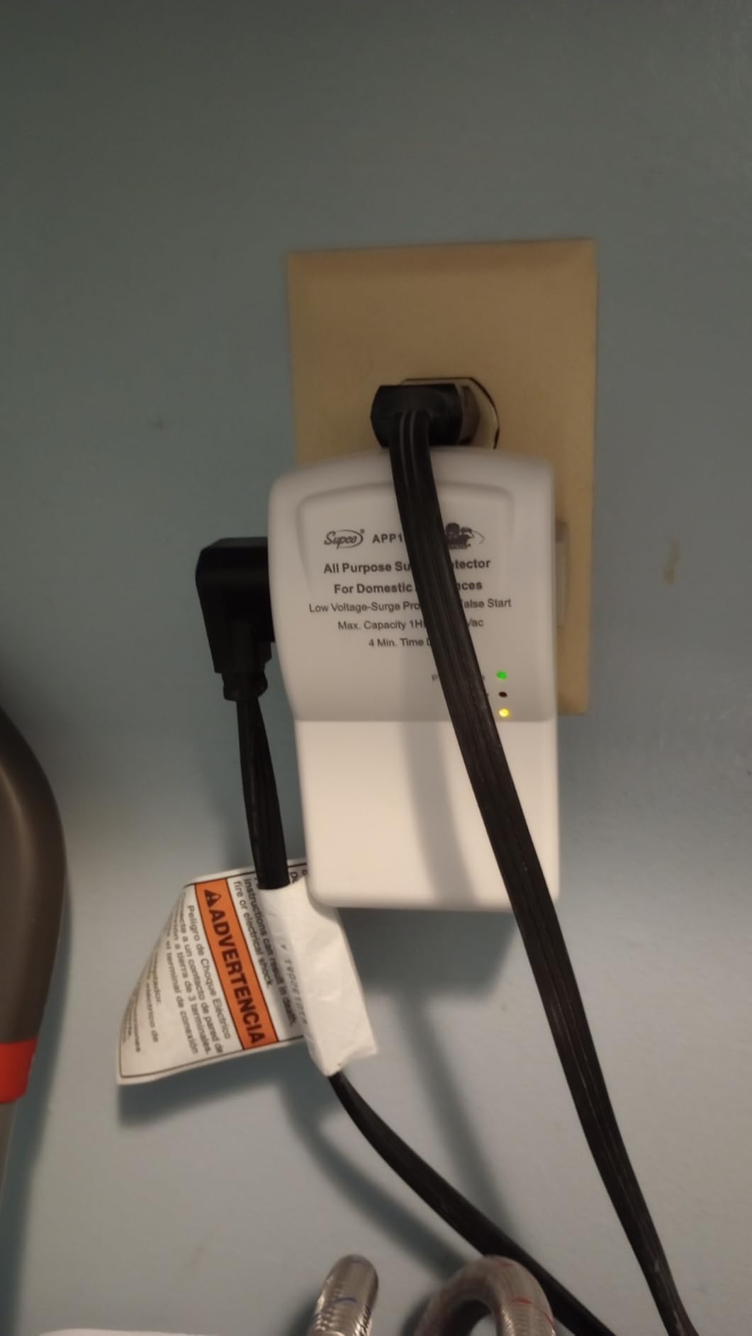 Supco APP120 Surge Protector for Refrigerator, Washing Machine, Dryer and Airconditioner customer photo 1