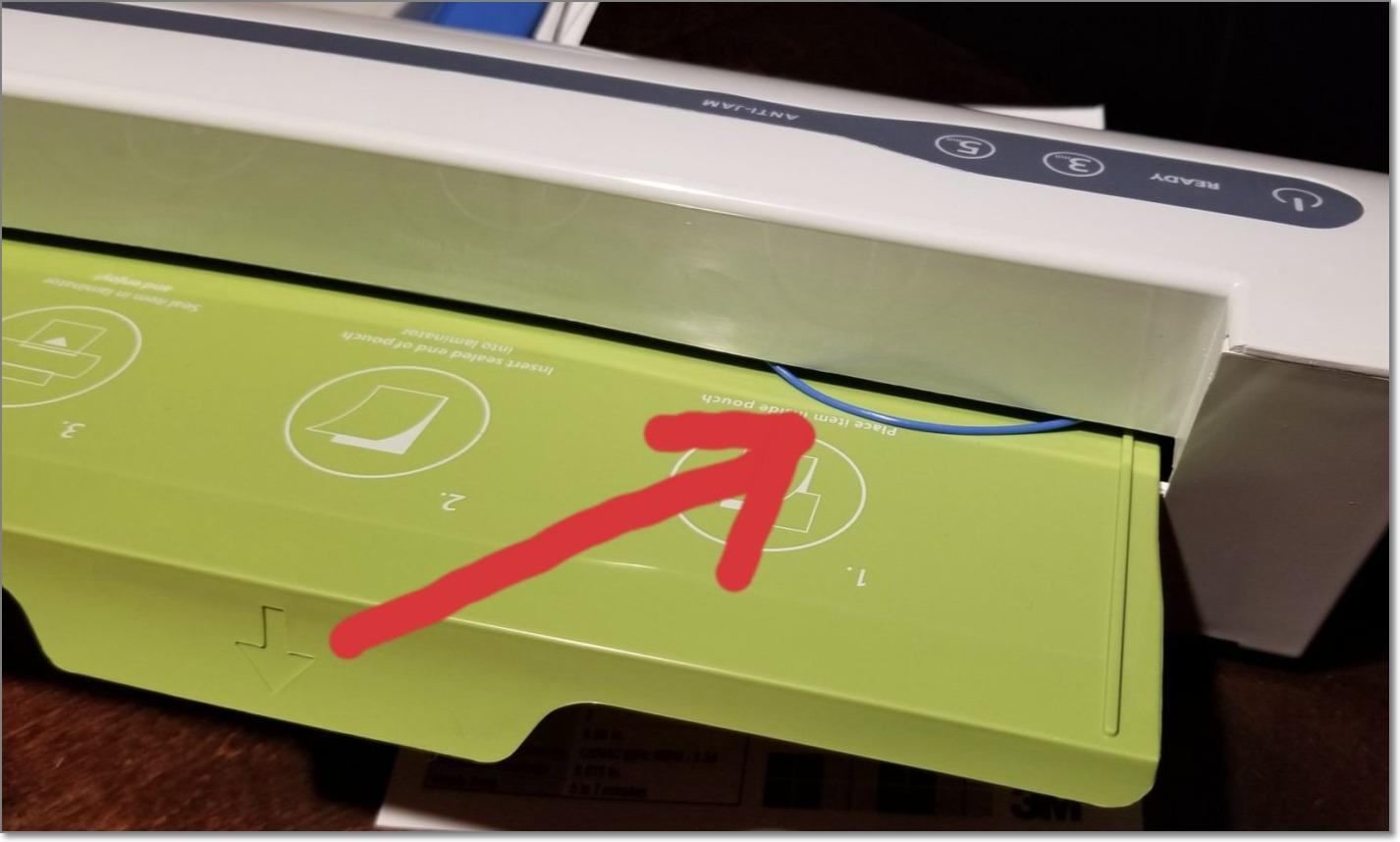 Scotch PRO TL906 Thermal, Laminator Machine, 1 Laminating Device, White/Blue, Laminate Recipe Cards, Photos, Documents, for Home, Office, or School Supplies, 9 in customer photo 2